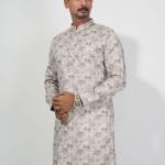 Premium Marble Textured Printed Panjabi