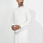 Premium Cotton White Panjabi